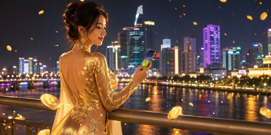 Người dùng TP.HCM trong trang phục áo dài tham gia cá cược thể thao trực tuyến